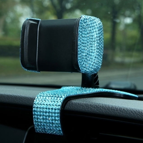 Phone Mount In Blue - Picture 1 of 3